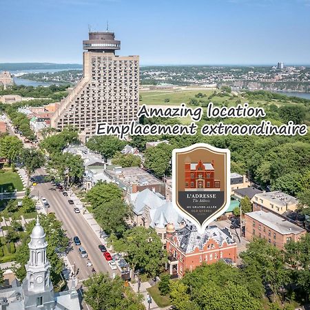 L'Adresse Sur Grande-Allee Lofts Québec Exterior foto